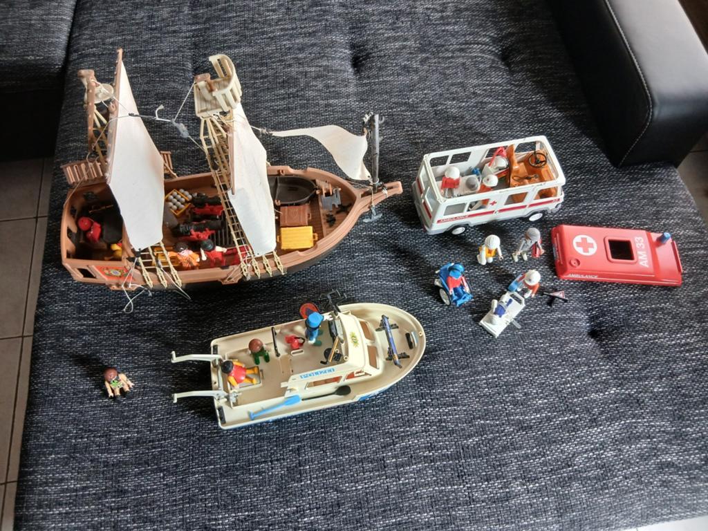 Lot playmobil, Enlèvement, Comme neuf
