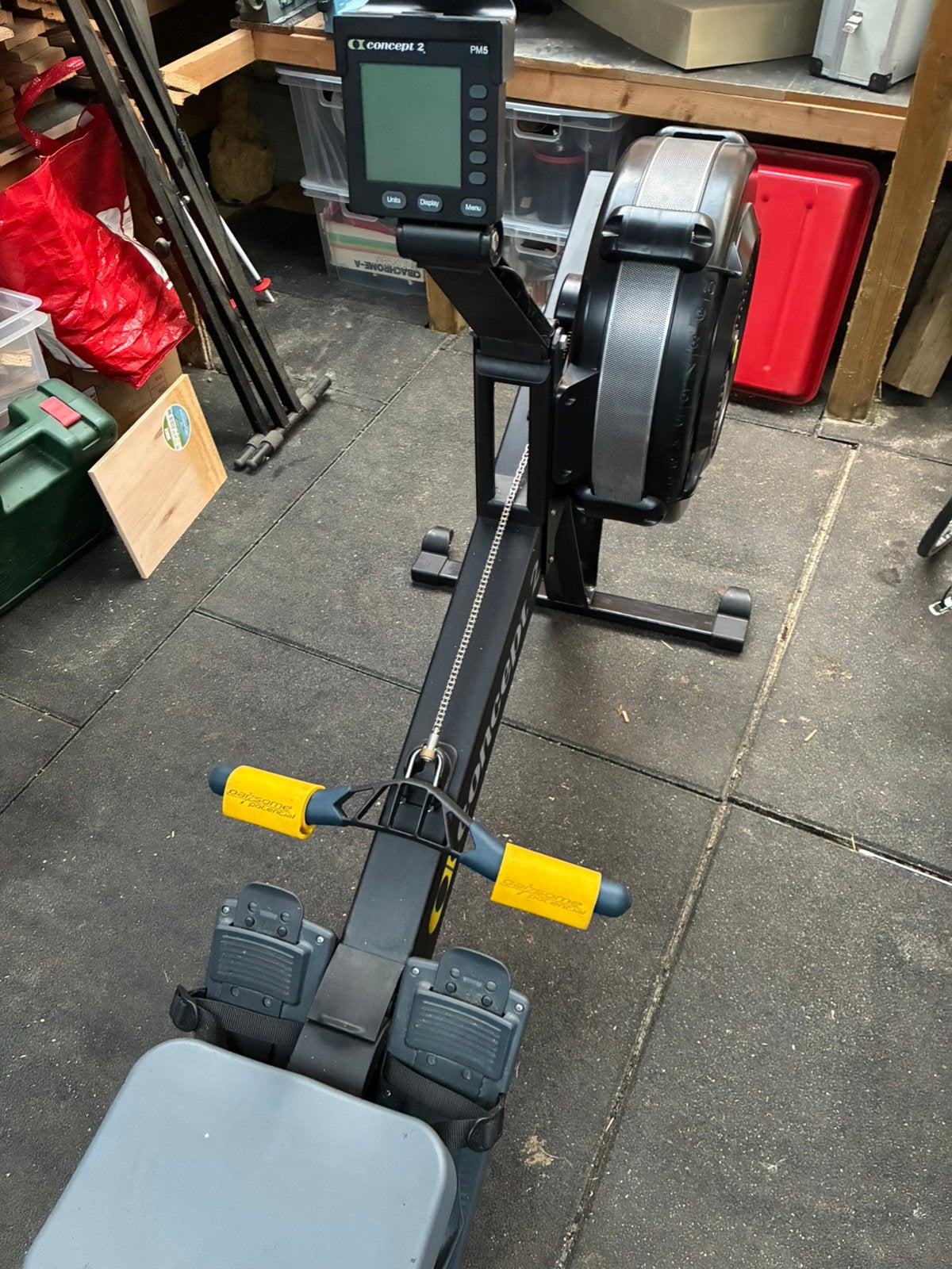 Concept2 model D roeitrainer, Ophalen, Zo goed als nieuw, Roeitrainer