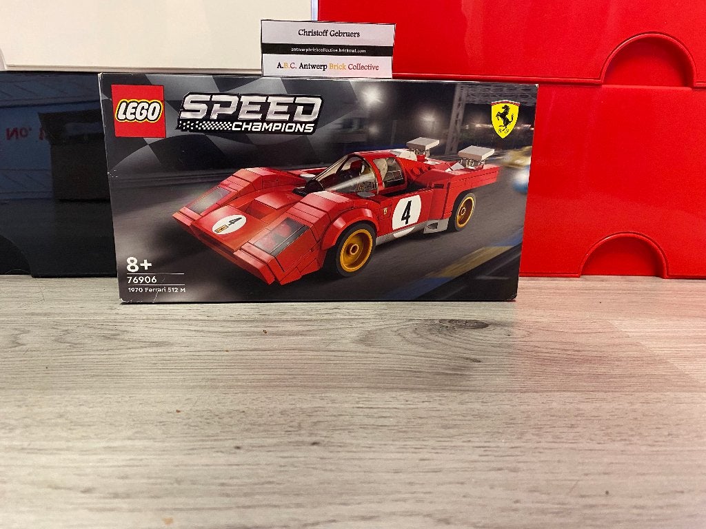 Lego Speed Champions - 76906 - 1970 Ferrari 512M, Kinderen en Baby's, Ophalen, Lego, Nieuw, Speed Champions