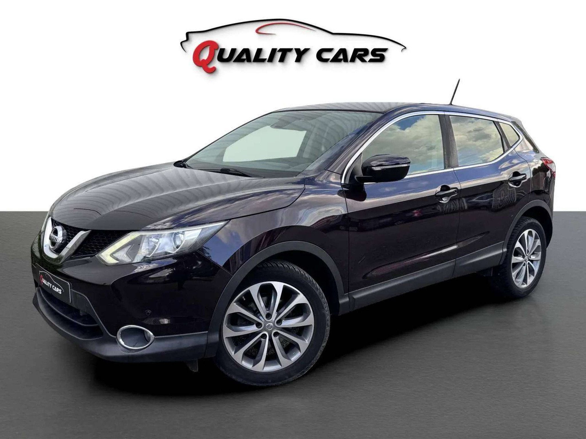 Nissan Qashqai 1.2i | 110.000 KM | Airco | Navi | CarPlay |, Auto's, Euro 5, Stof, Gebruikt, Bedrijf