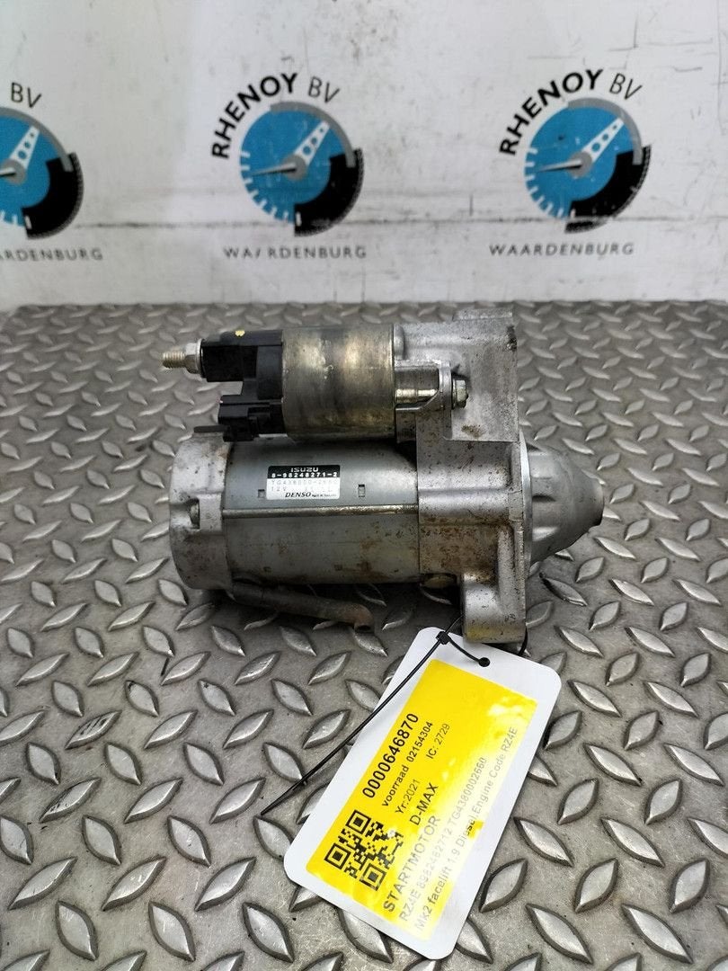 ISUZU D-MAX STARTMOTOR TG4380002660 2021, Ophalen of Verzenden, Gebruikt, ARN erkend