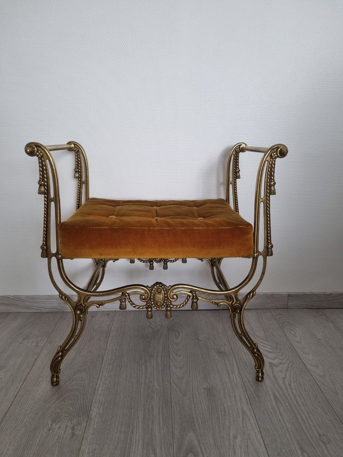 Banquette vintage de style Hollywood Regency, Enlèvement