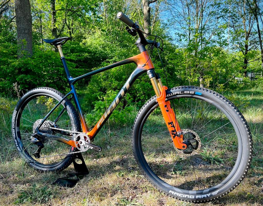 High End Giant XTC SL Fox 34 XTR Di2 Disc XL 9,2KG 10-2025, Fietsen en Brommers, Hardtail, Heren, Zo goed als nieuw, Schijfrem