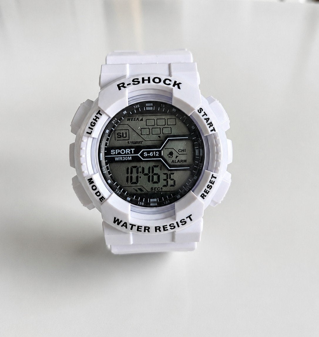 Montre style G-SHOCK, Enlèvement ou Envoi, Bleu
