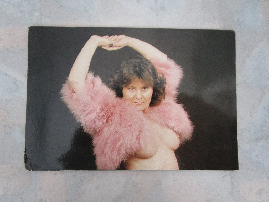 postkaart vrouw, naakt, Ophalen, Ongelopen, Overige thema's