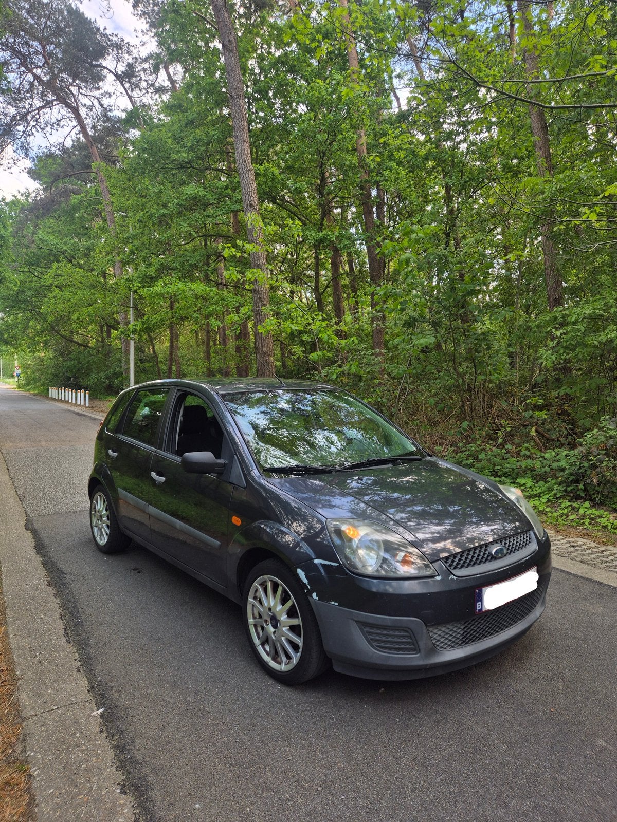 FORD FIESTA (GEKEURD VOOR VERKOOP) AIRCO, Voorwielaandrijving, Stof, Zwart, 4 cilinders