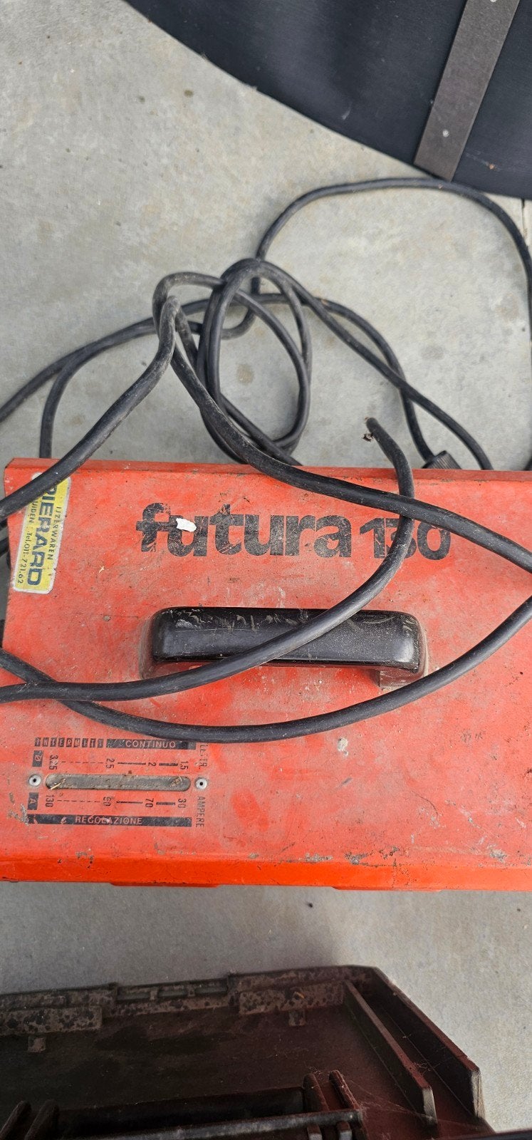 Futura 130 lasapparaat – 220V – 130A, Ophalen, Gebruikt