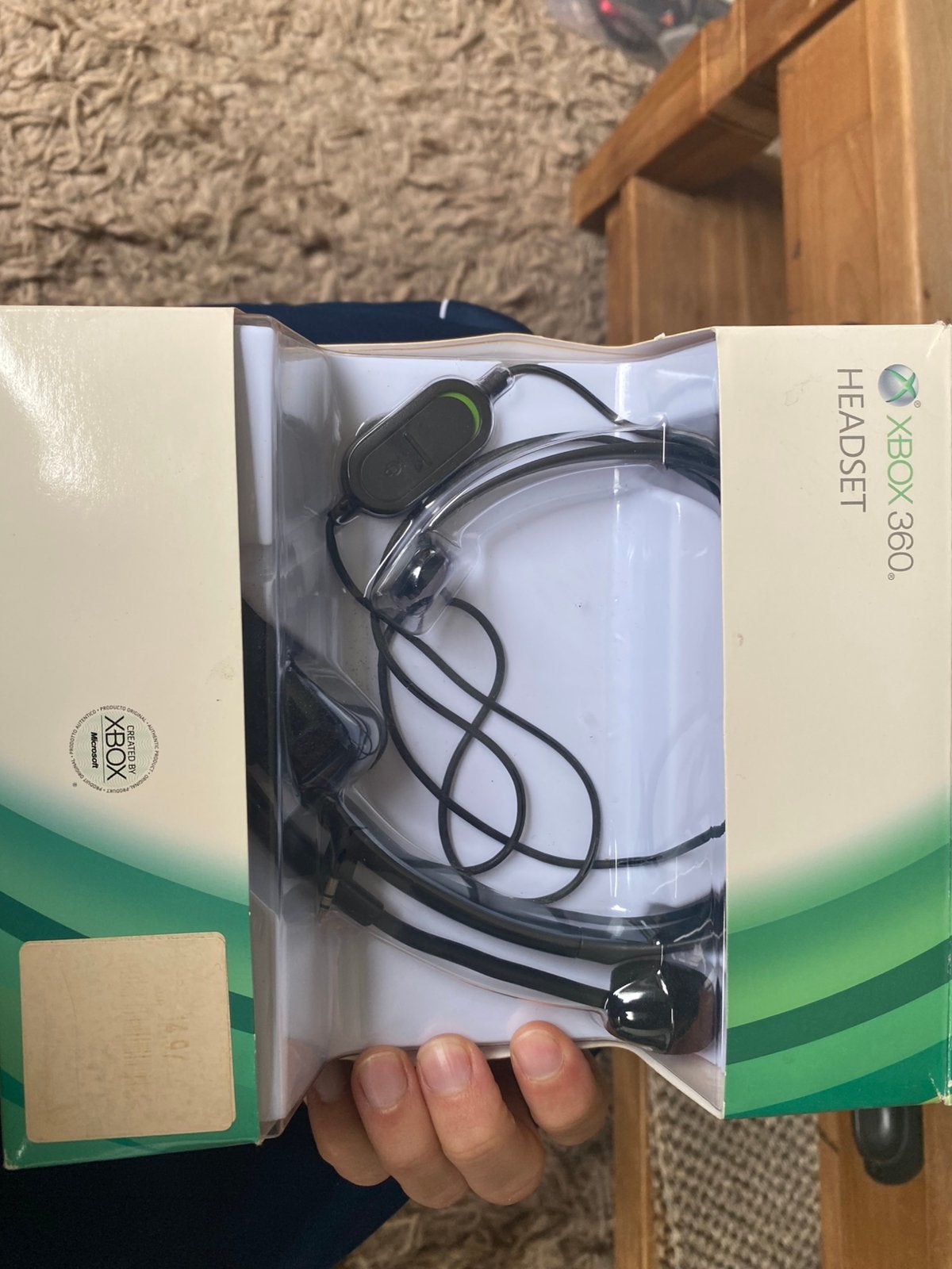 Xbox 360 headset, Consoles de jeu & Jeux vidéo, Consoles de jeu | Xbox 360, Enlèvement, Comme neuf