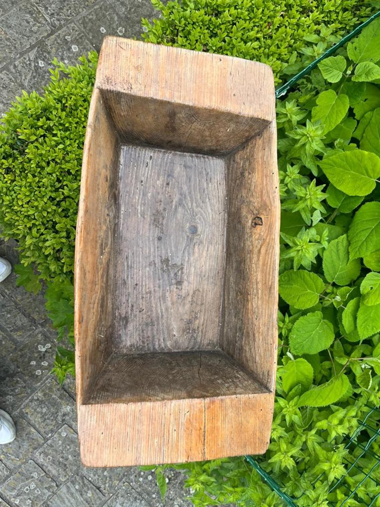 Authentieke deegbak., Ophalen, Hout