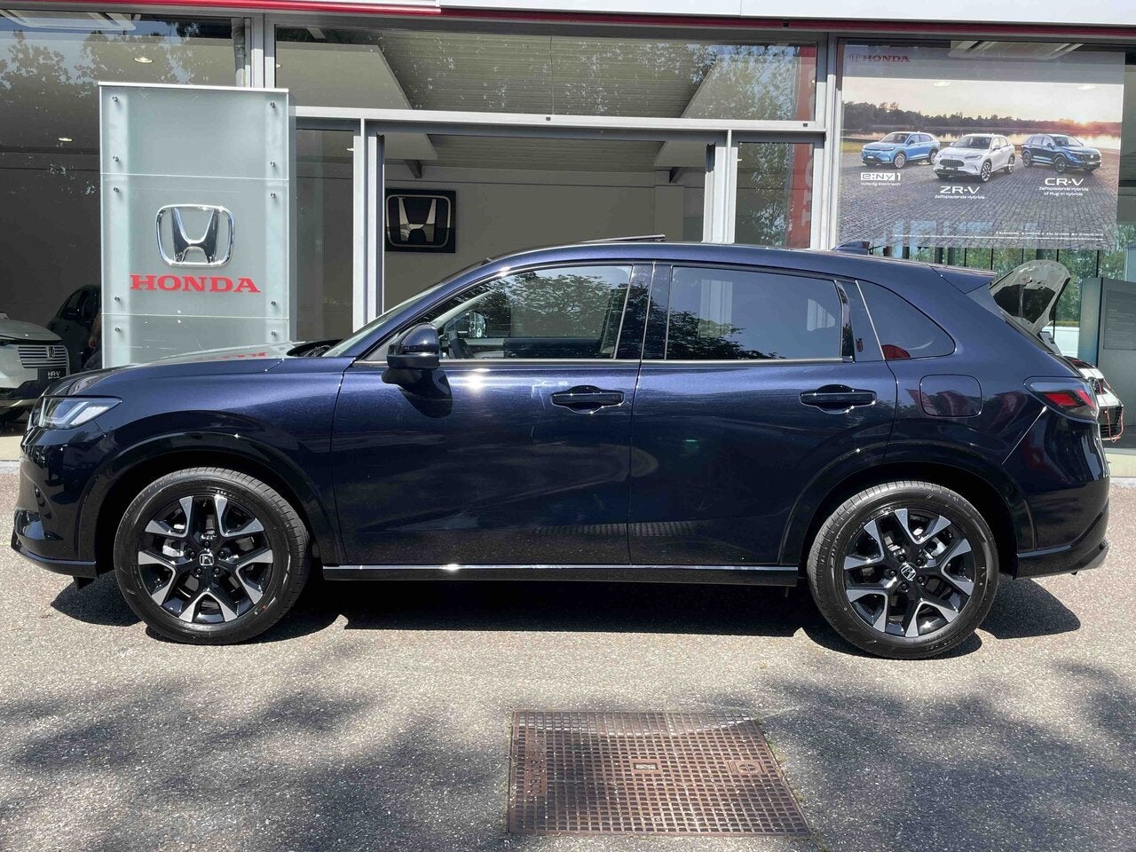 Honda ZR-V ADVANCE 2.0 CVT HYBRIDE STANDAARD, 0 min, 0 kg, Zwart, 184 pk