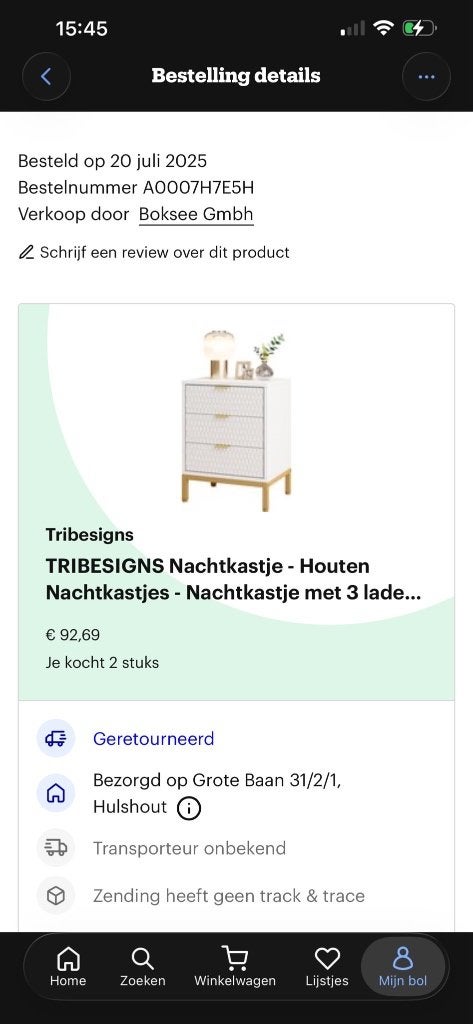 Nachtkastjes, Huis en Inrichting, Ophalen, Nieuw