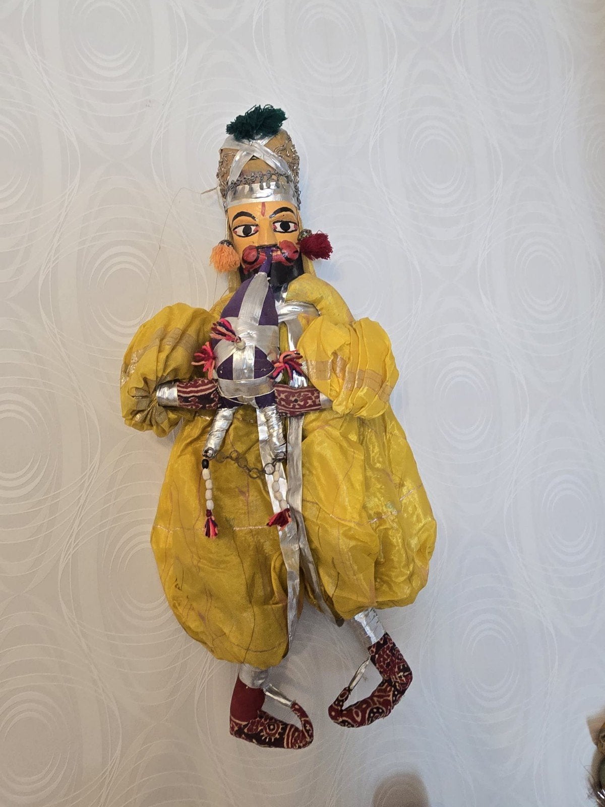 marionnette  indonesienne, Antiquités & Art, Enlèvement ou Envoi