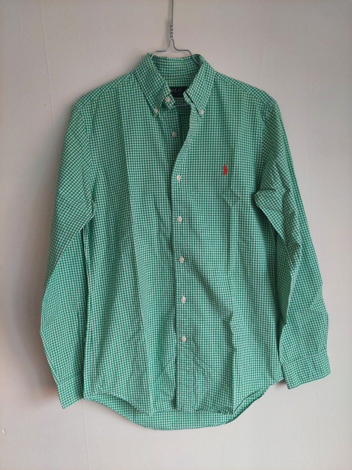 Chemise à carreaux Ralph Lauren, Comme neuf, Ralph Lauren, Taille 34 (XS) ou plus petite, Vert