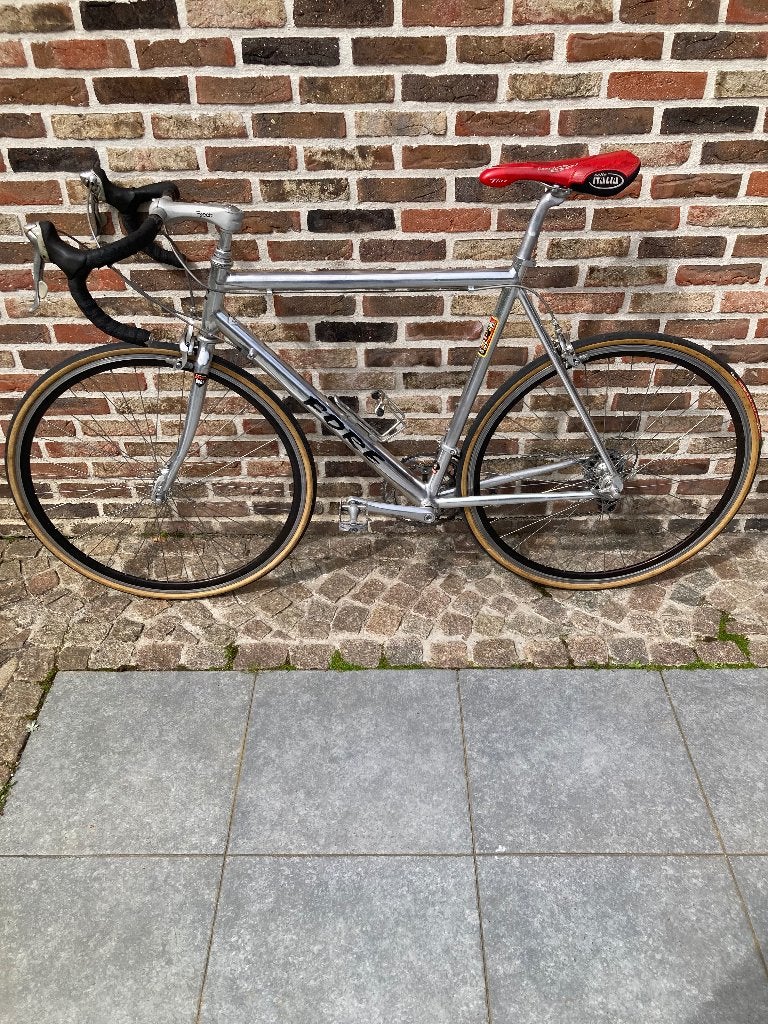 Koersfiets retro, Ophalen, Gebruikt, Aluminium