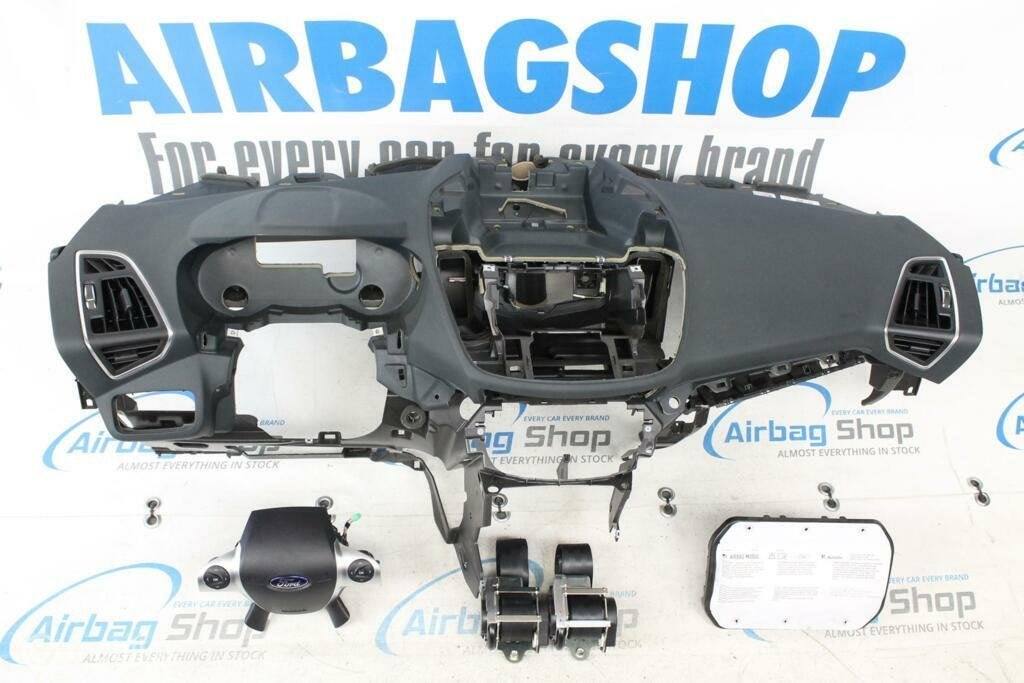 Airbag kit Tableau de bord gris foncé Ford C-max 2010-2019, Gebruikt, Ophalen of Verzenden