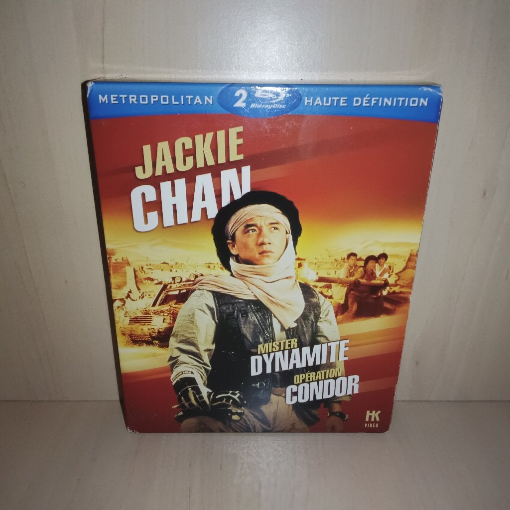 Jackie Chan - Coffret 2 Blu-ray Mr Dynamite Opération Condor, CD & DVD, Blu-ray, Enlèvement ou Envoi, Audio, Blu-ray, Coffret