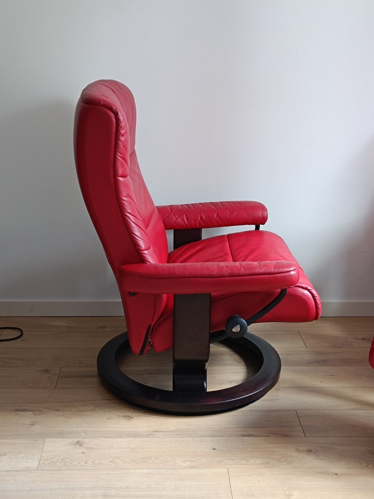 2x fauteuils vintage Stressless "EKORNES"  (Made in Norway), Huis en Inrichting, Ophalen, Gebruikt, 100 tot 125 cm, Vintage
