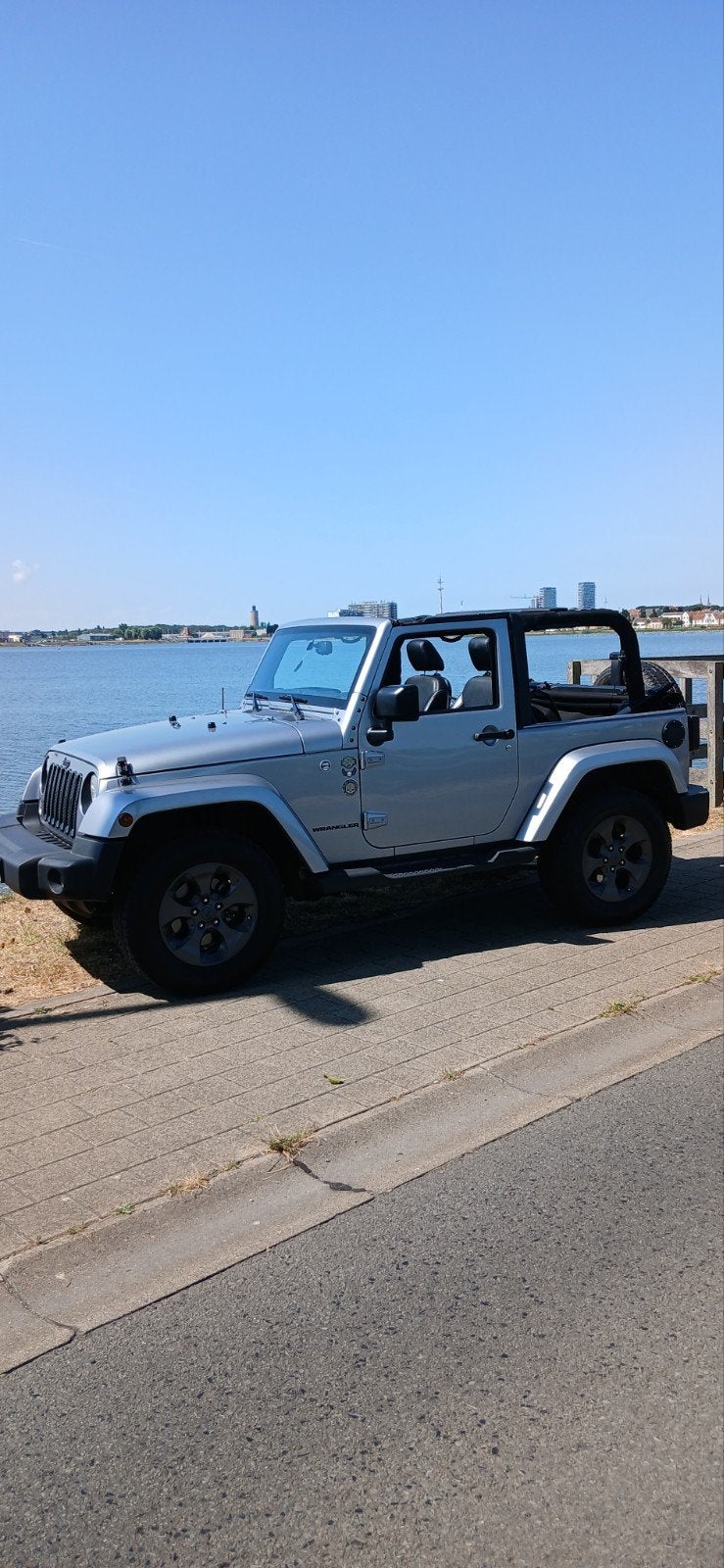 ●jeep wrangler jk final edition●, Auto's, Automaat, Zwart, Leder en Stof, Parkeersensor