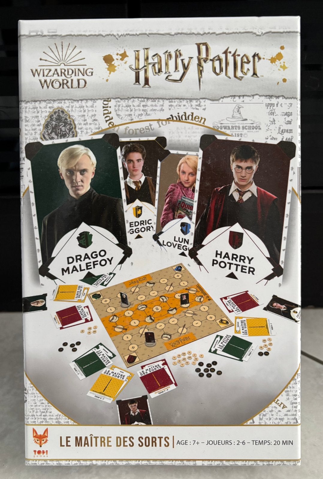 Jeu Harry Potter : Le Maitre des sorts., Vijf spelers of meer, Ophalen of Verzenden, Nieuw