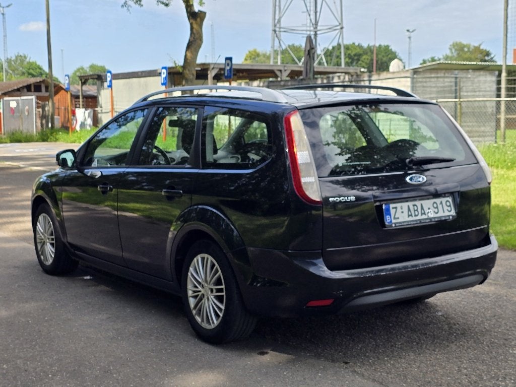 Ford Focus- 1.6i - 1ehand - cruise con - digi.AC - garantie, Auto's, Stof, Zwart, Bedrijf, 74 kW