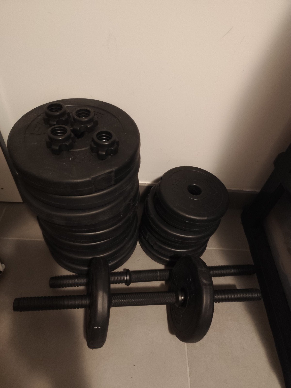 dumbbells halters, Ophalen, Zo goed als nieuw, Armen, Dumbbell
