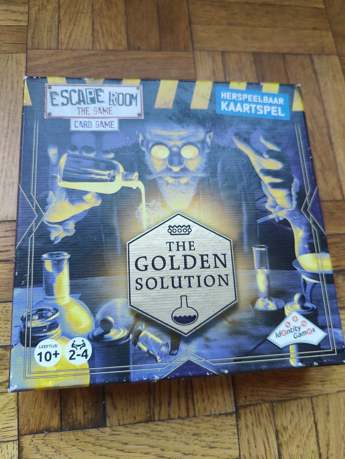Escape room - The Golden Solution, Hobby & Loisirs créatifs, Trois ou quatre joueurs, Enlèvement, Comme neuf, Identity Games