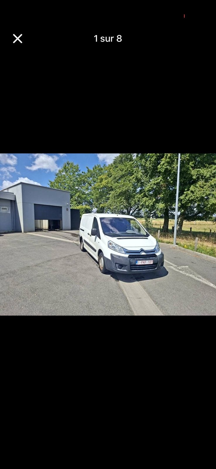 Citroen jumpy 2lhdi 224000kilometre 2012 long chassi