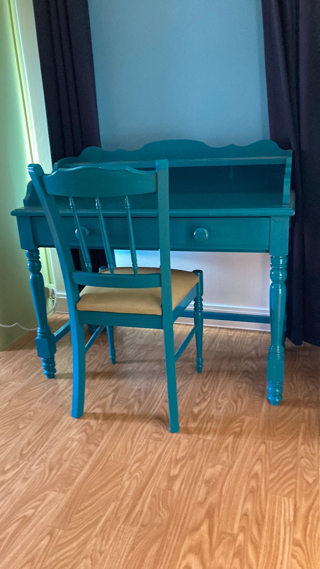 Blauw bureau, Enlèvement, Comme neuf