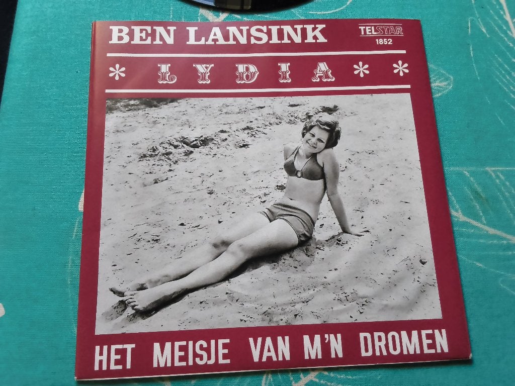 Ben Lansink Lydia, 7 inch, Ophalen of Verzenden, Zo goed als nieuw, Beschermende buitenhoes