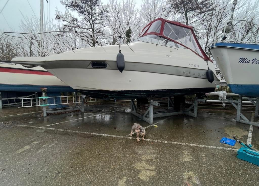 Maxum 240 scr sportcruiser, Watersport en Boten, Ophalen, Zo goed als nieuw