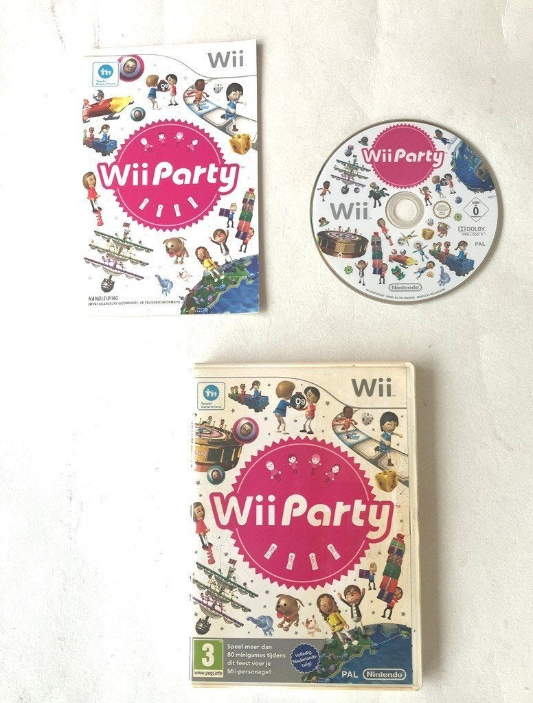 Wii Party (Wii)., Games en Spelcomputers, Games | Nintendo Wii, Ophalen of Verzenden, Zo goed als nieuw, Avontuur en Actie