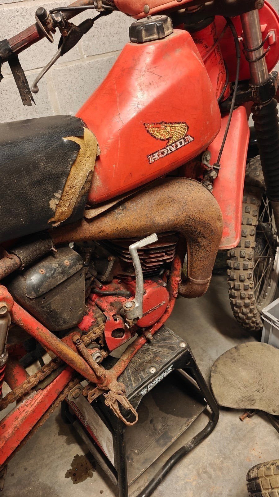 Honda cr125r bouwjaar 1980, Motoren, Particulier, Crossmotor, 1 cilinder