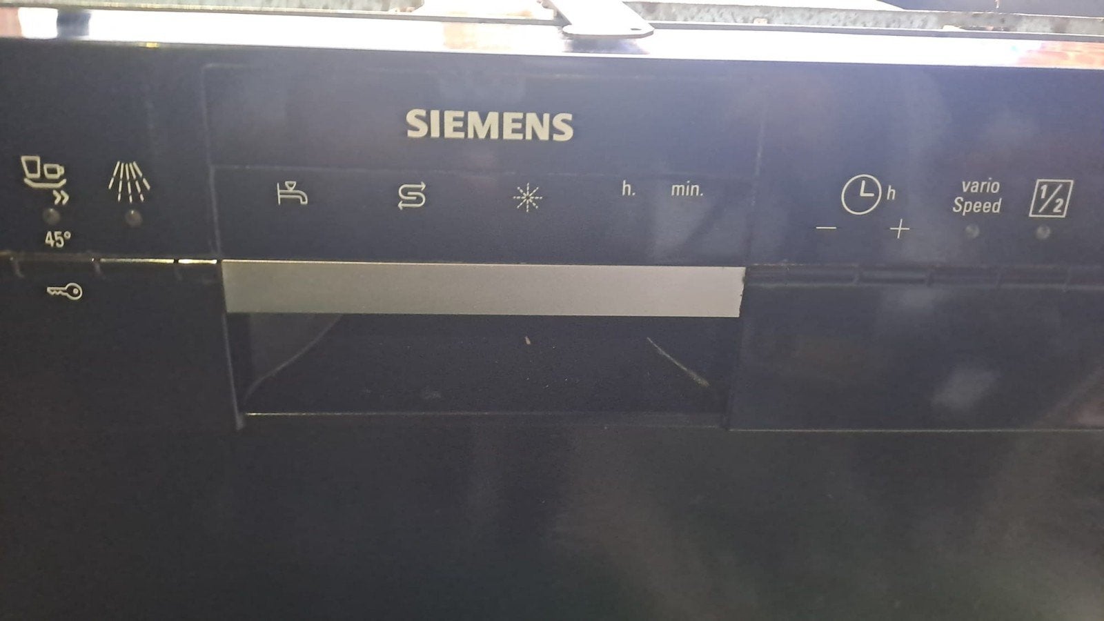 Siemens vaatwasser, Ophalen