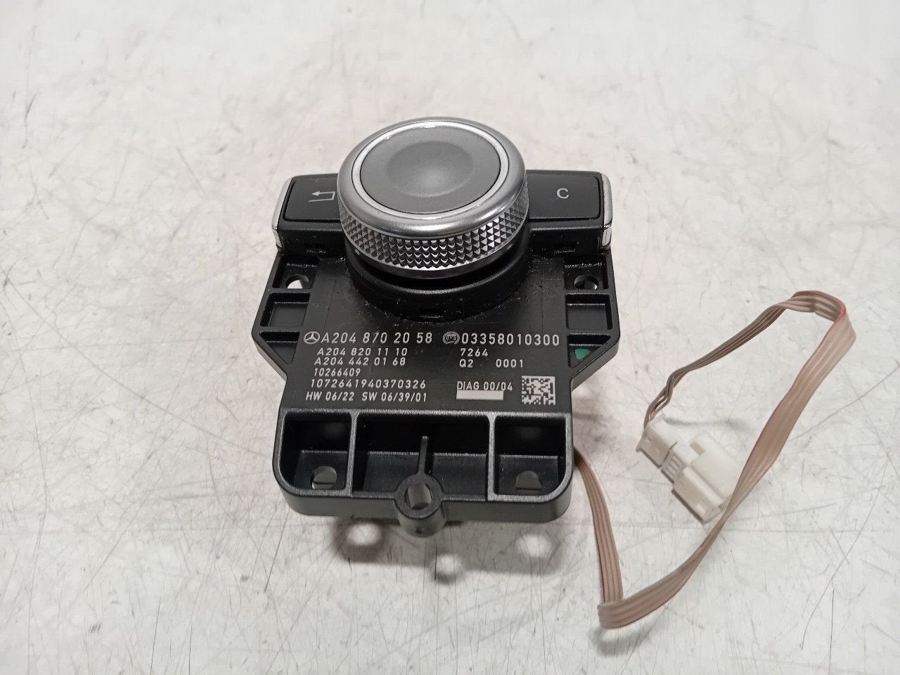 Bedieningspaneel multi media Mercedes-Benz C-Klasse, Onderdelen@venauto.nl, Van der Ven Autorecycling B.V., Ettenseweg 76, 4706 PB Roosendaal, The Netherlands