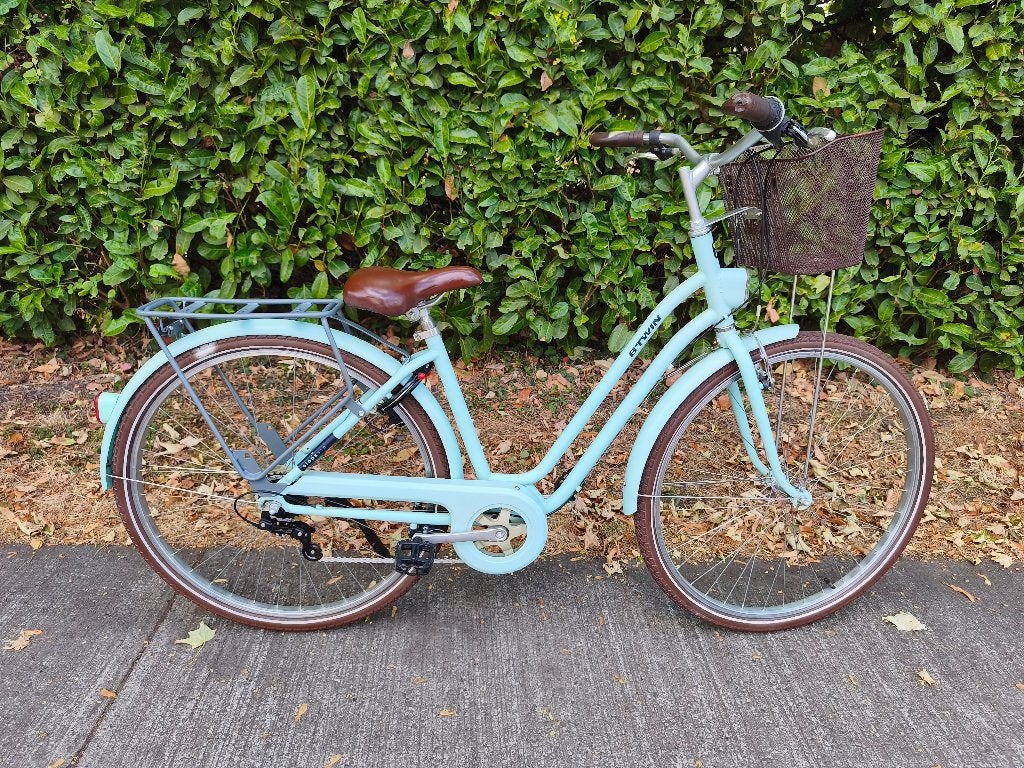 B'Twin Elops 520 damesfiets – Nieuwstaat – 2j oud✅, Velgrem, Versnellingen, Zo goed als nieuw, 50 tot 53 cm
