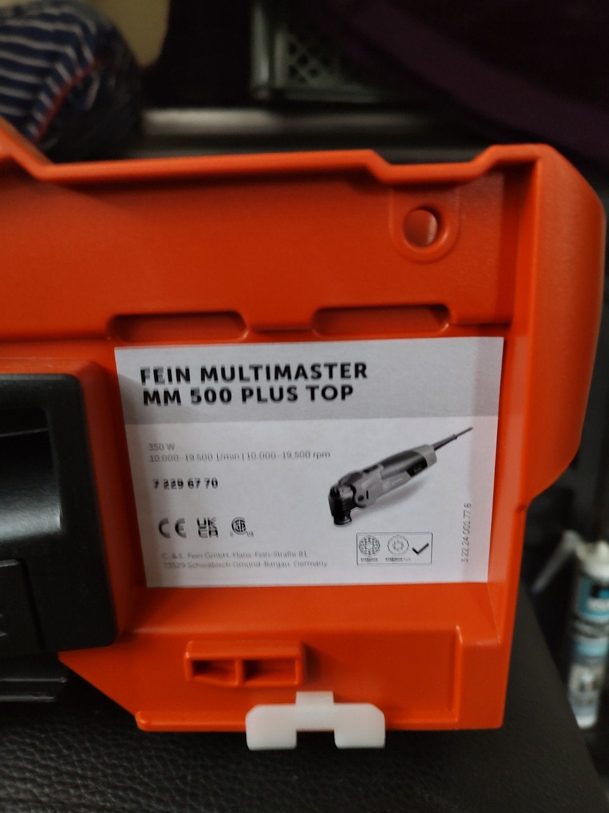 Fein MultiMaster 500 PLUS TOP 350 W 230 V, Bricolage & Construction, Enlèvement, Neuf