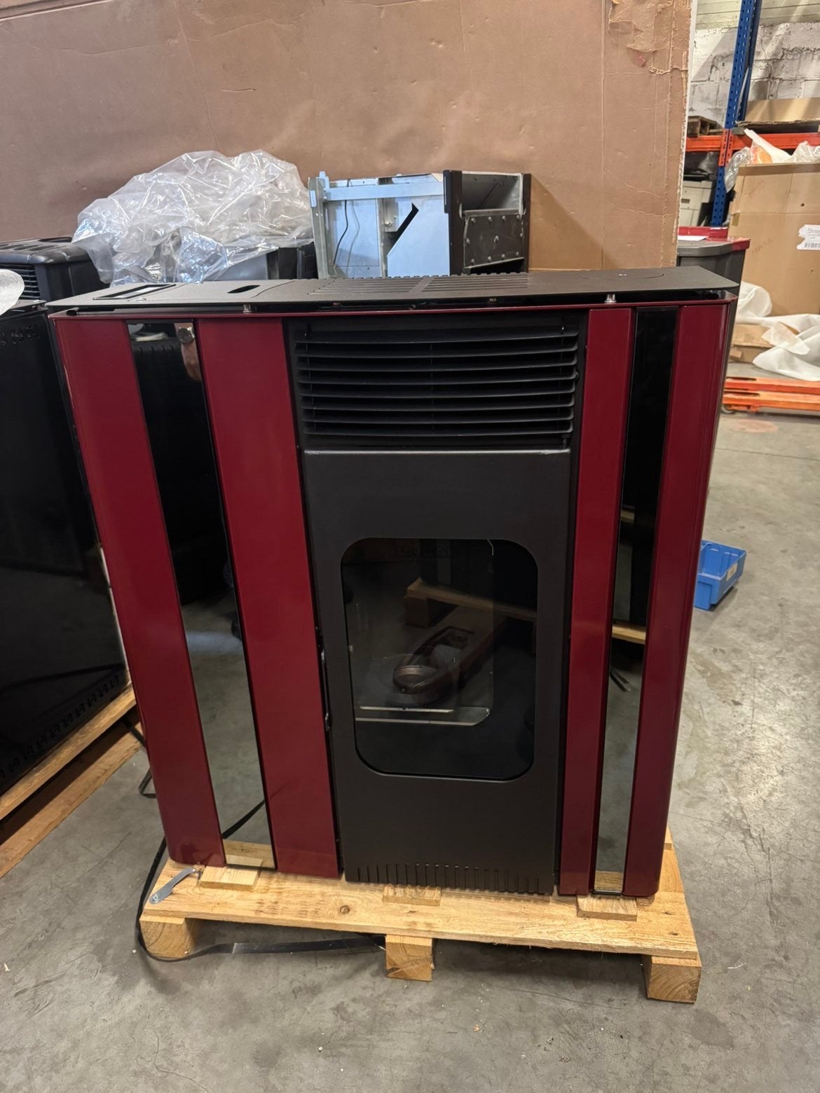POÊLE À PELLETS LINCAR OLGA 502X – 10 kW, Enlèvement, Comme neuf