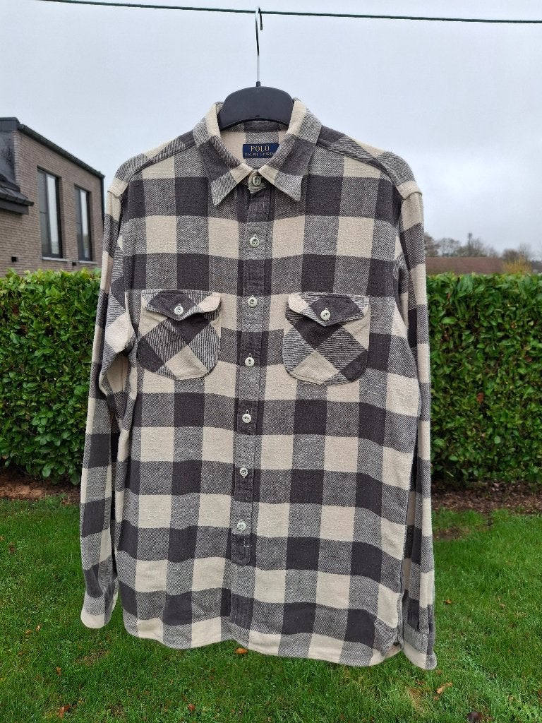 Ralf Lauren Poloshirt maat M, Kleding | Heren, Grijs, Halswijdte 39/40 (M), Ophalen of Verzenden, Polo Ralph Lauren