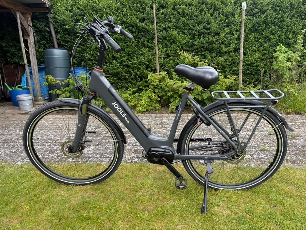 Jools Veola D53 – Mat Grijs (2022), Fietsen en Brommers, Fietsen | Dames | Omafietsen, Zo goed als nieuw, 53 tot 56 cm, Handrem