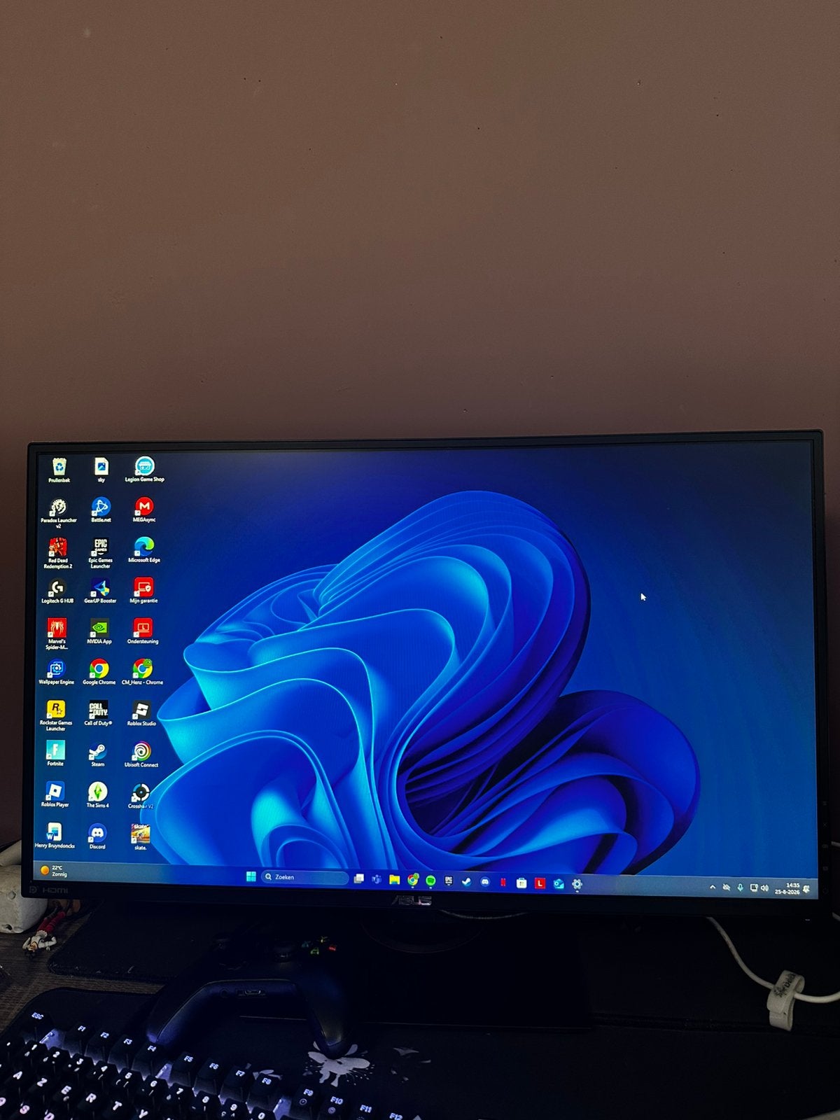 Asus VG278QF 165Hz - 0,5ms, Computers en Software, Monitoren, Kantelbaar, Full HD, Minder dan 1 ms, Zo goed als nieuw