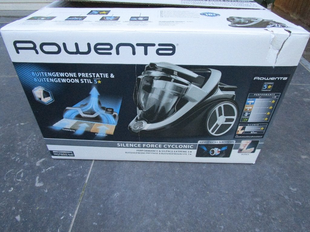 Rowenta stofzuiger, Elektronische apparatuur, Gebruikt, Sledestofzuiger, Stille werking, Reservoir