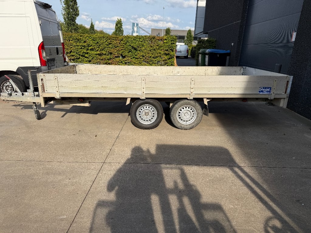Aanhangwagen Assems 4,0 x 1,8 m, Ophalen, Gebruikt