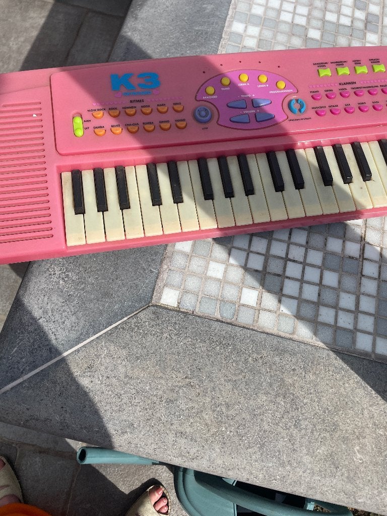 Kinderpiano K3, Kinderen en Baby's, Speelgoed | Educatief en Creatief, Ophalen, Gebruikt, Elektronica, Met geluid