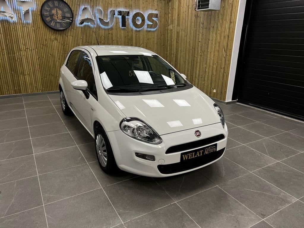 FIAT PUNTO 1.2 BENZINE 2017 /76.000 KM/EURO 6/NIEUW STAAT, Autos, Fiat, Entreprise, Achat, Punto, Bluetooth, Essence, Euro 6, Blanc