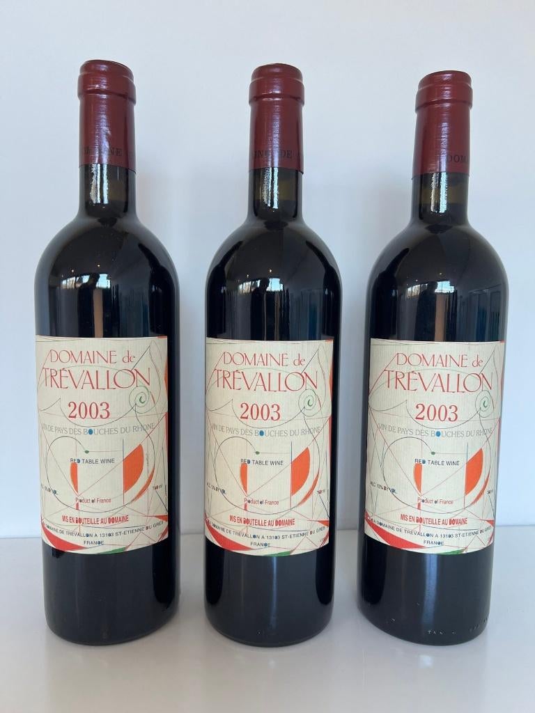 Trévallon 2003 - Prieuré Roch, Collections, Vins, Enlèvement ou Envoi, France