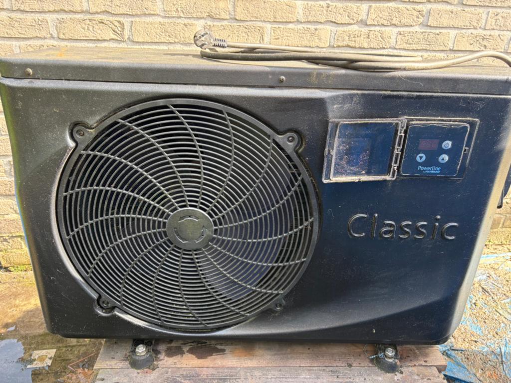 Warmtepomp zwembad, Enlèvement, Utilisé