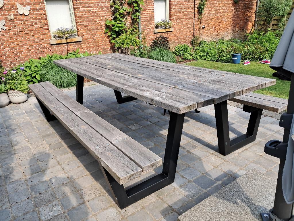 Picknicktafel 270cm lang, Tuin en Terras, Ophalen