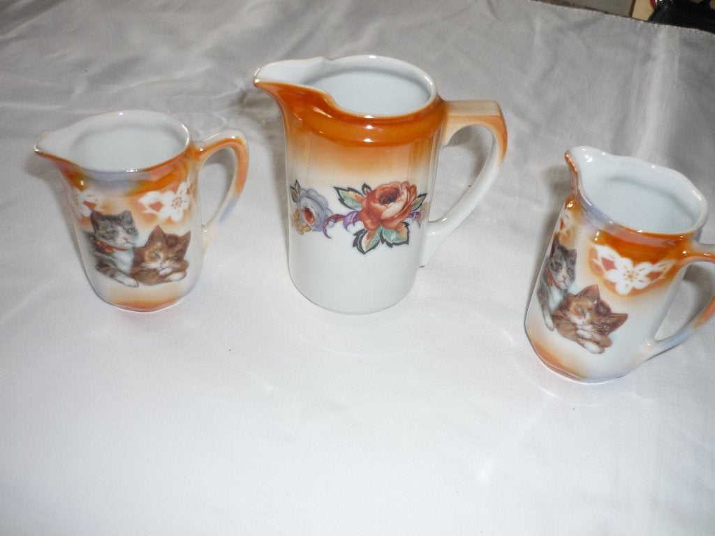Pots à lait joliment décorés, Enlèvement ou Envoi
