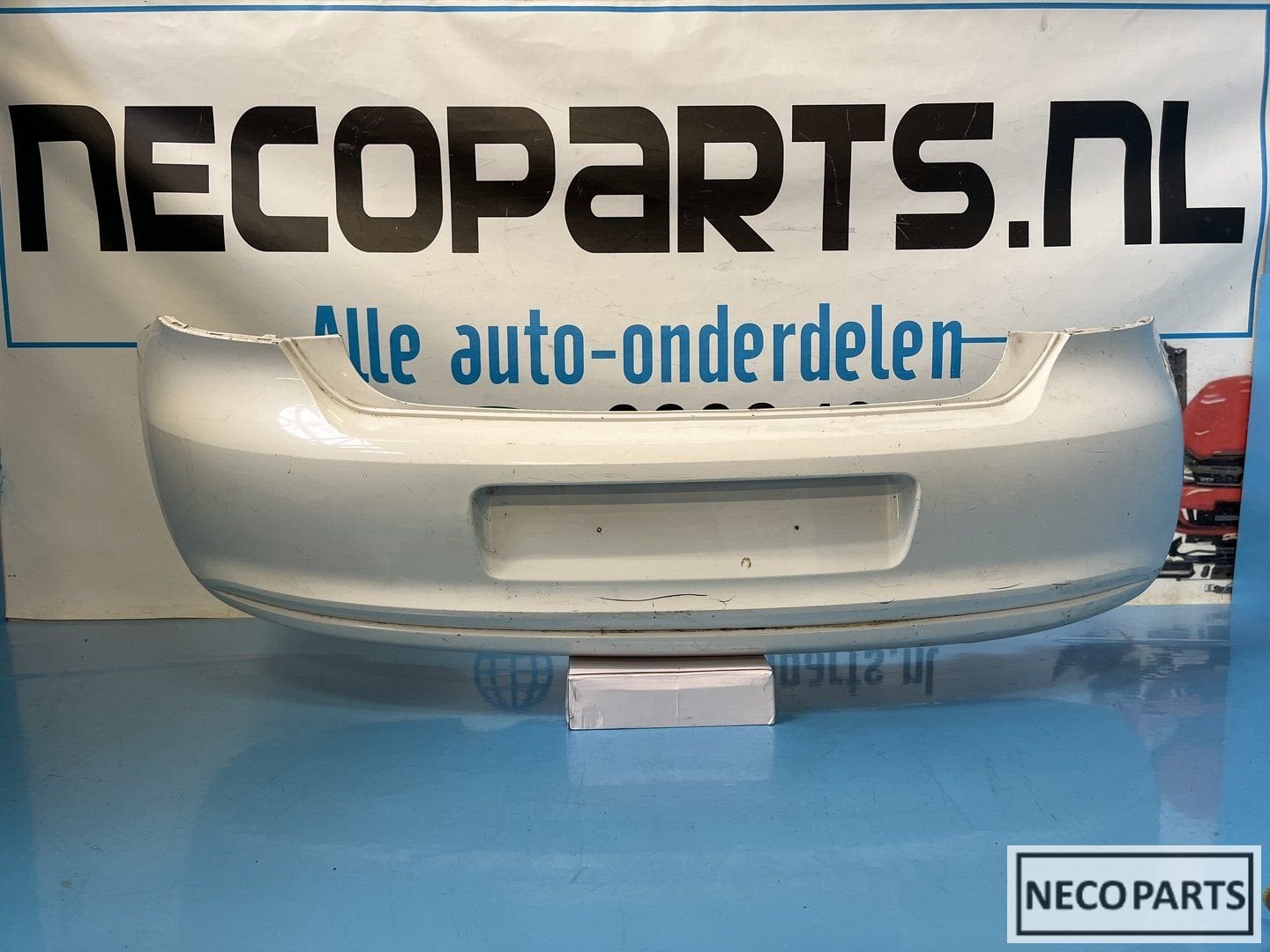 VOLKSWAGEN POLO 6R ACHTERBUMPER BUMPER ORIGINEEL, Gebruikt, -, Volkswagen, -