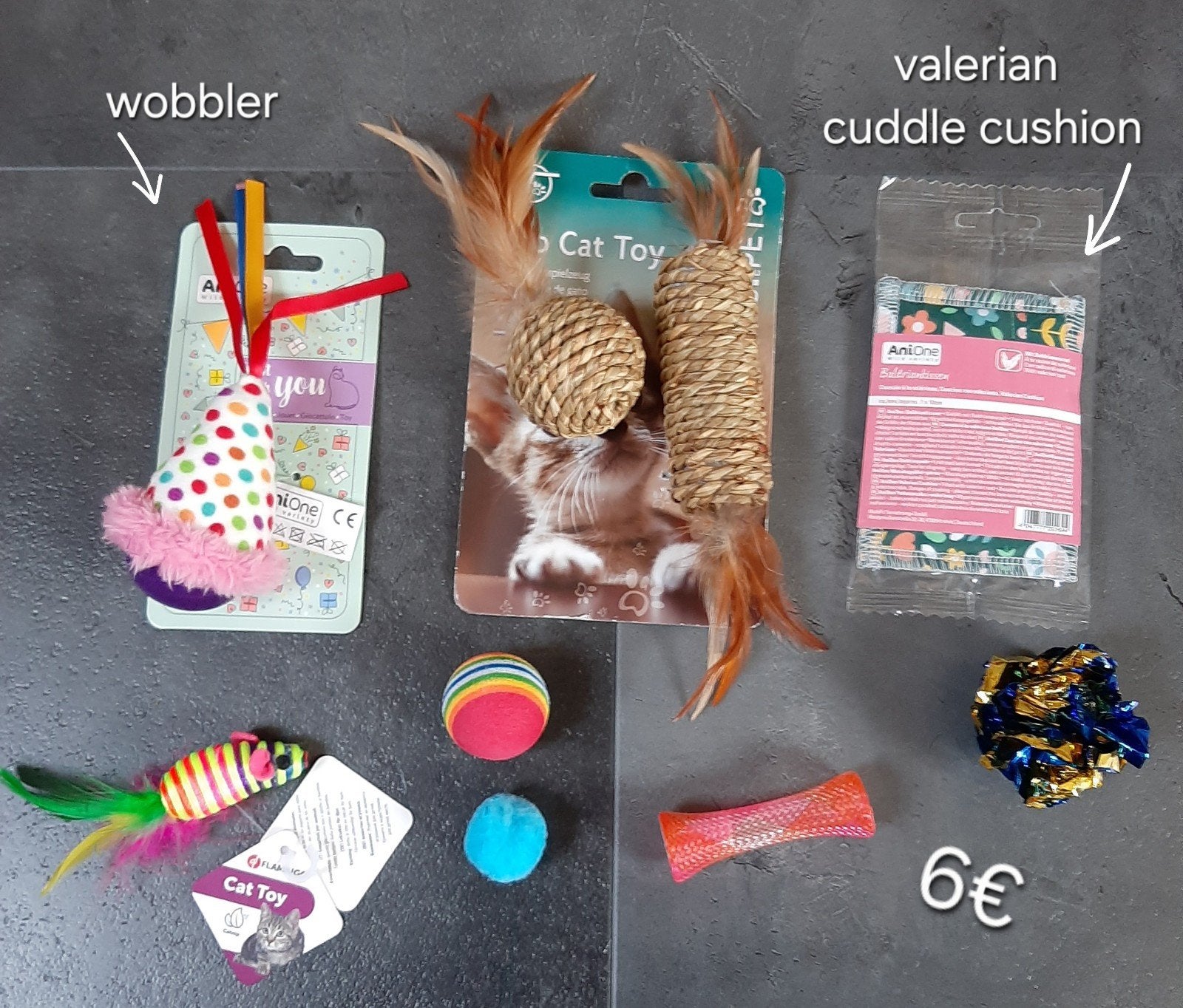 Kattenspeelgoed set, Dieren en Toebehoren, Kattenspeelgoed, Ophalen of Verzenden, Nieuw